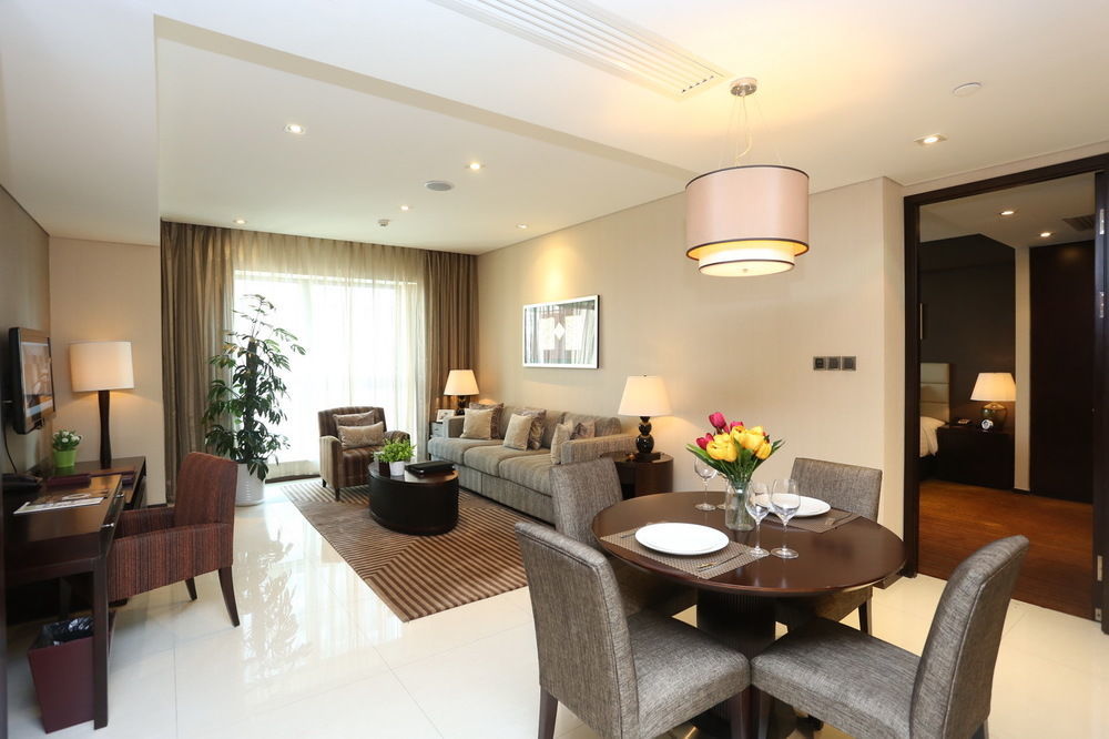 Oakwood Residence Funder Čcheng-tu Exteriér fotografie