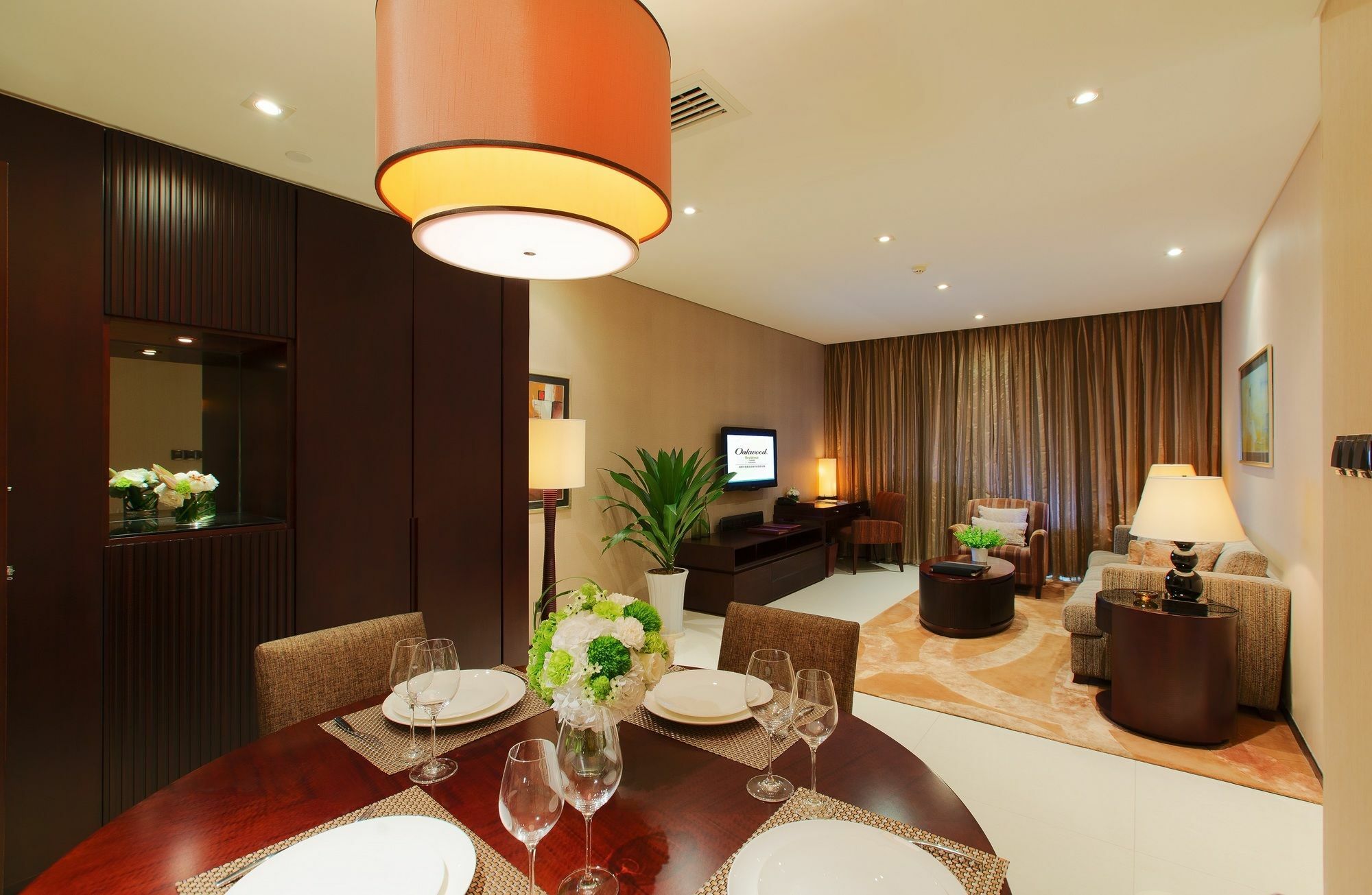Oakwood Residence Funder Čcheng-tu Exteriér fotografie