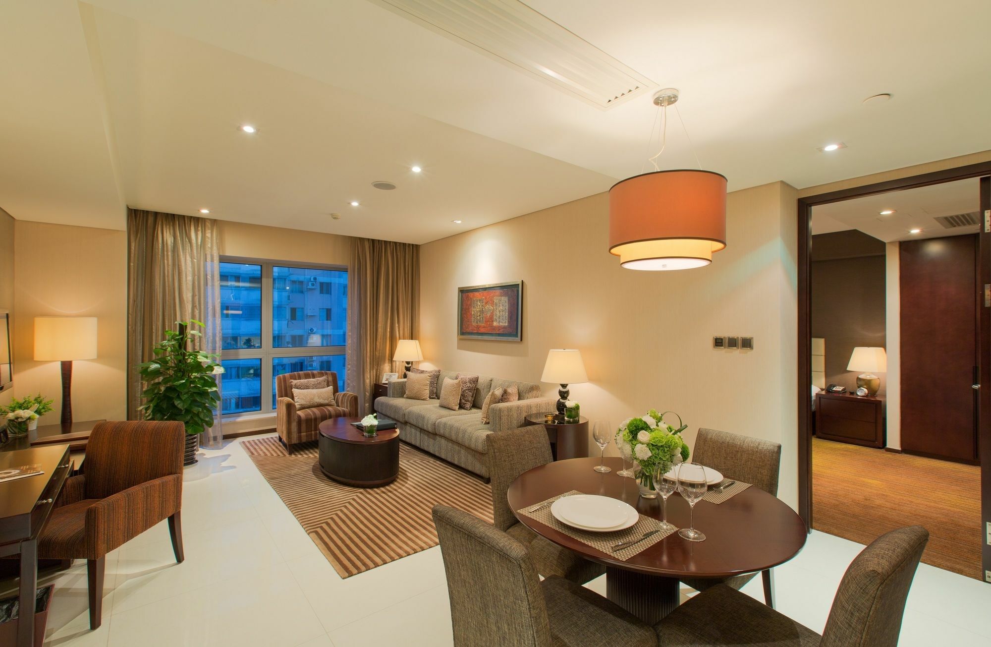 Oakwood Residence Funder Čcheng-tu Exteriér fotografie