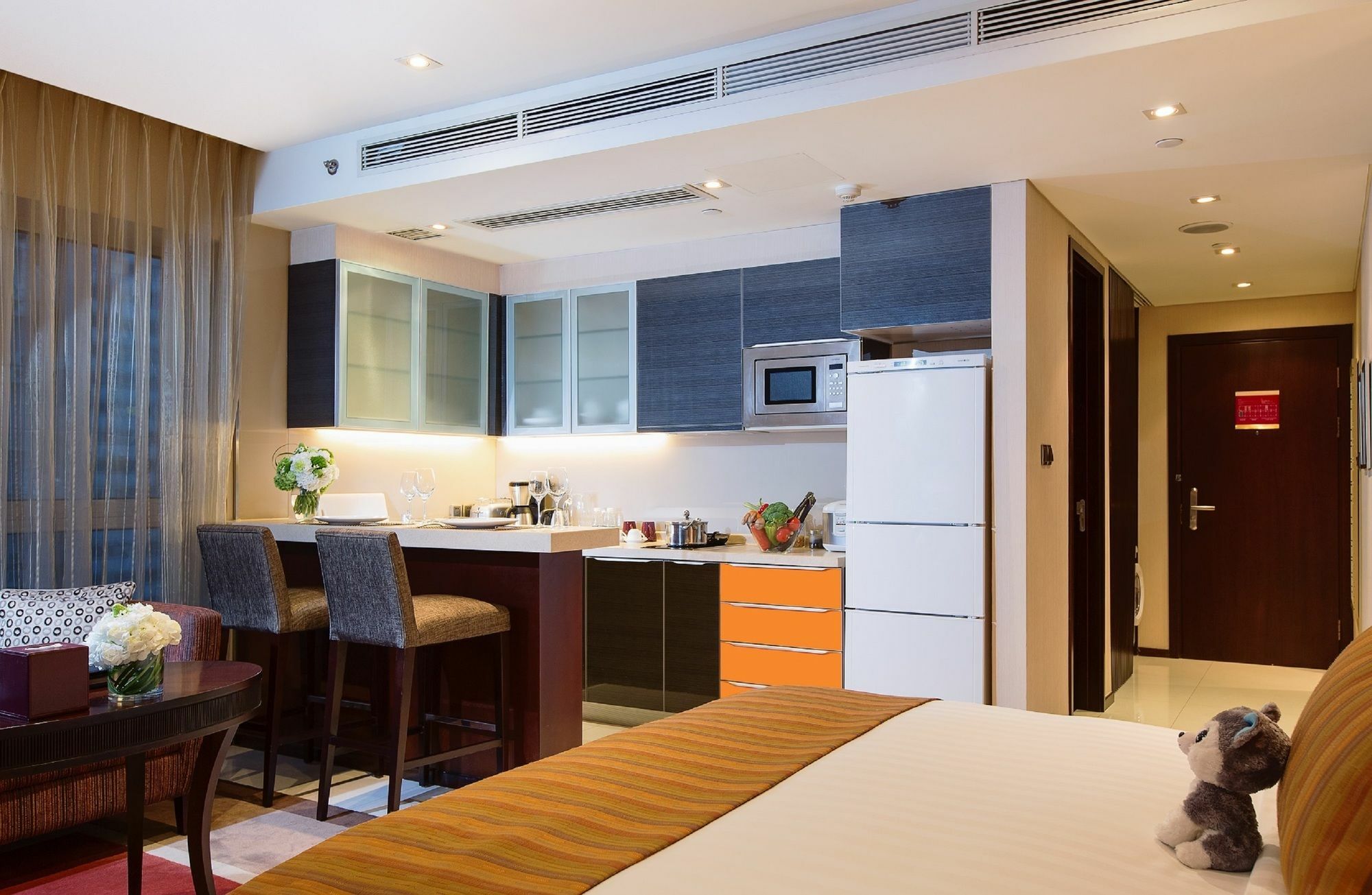 Oakwood Residence Funder Čcheng-tu Exteriér fotografie
