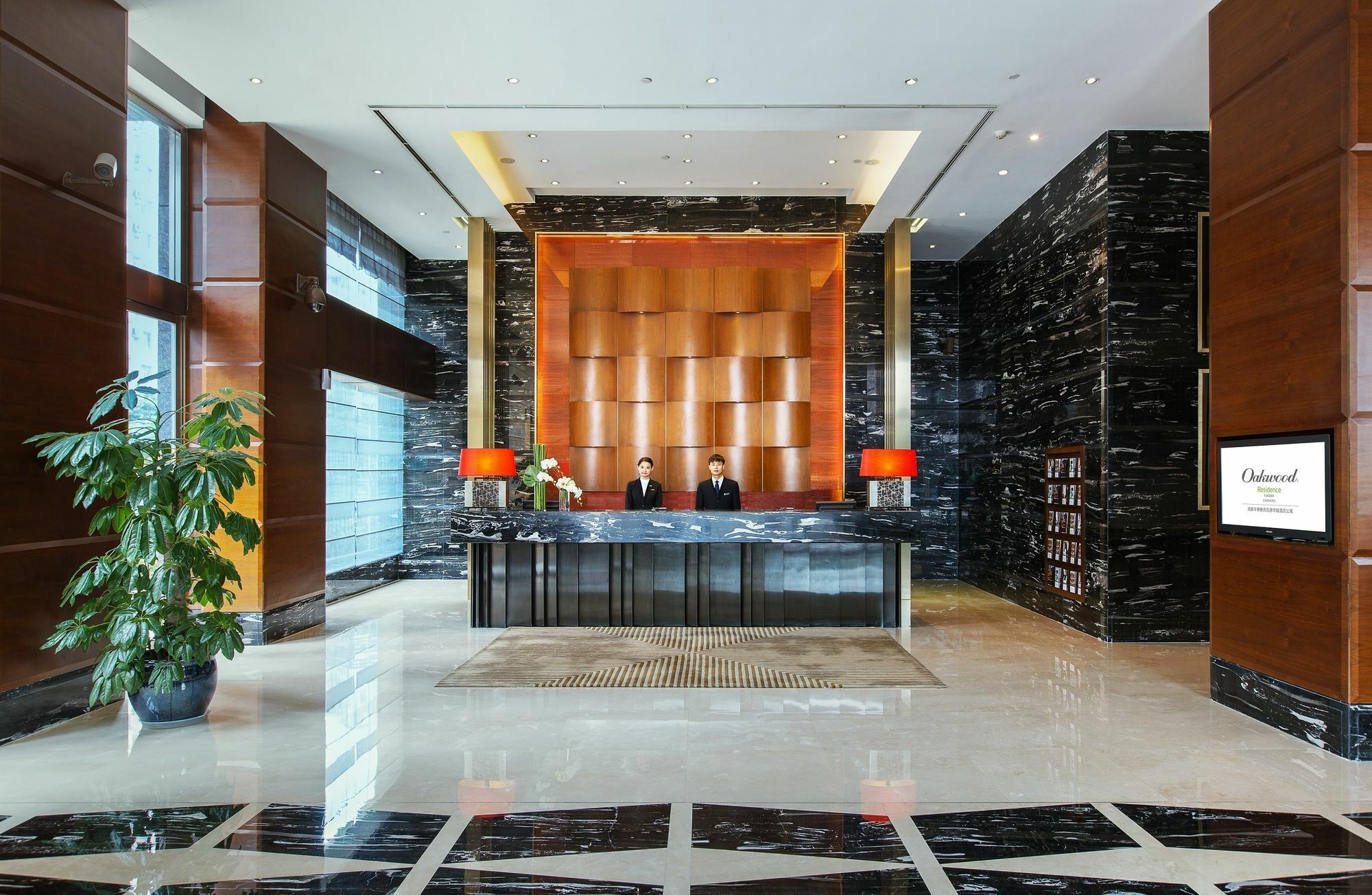 Oakwood Residence Funder Čcheng-tu Exteriér fotografie